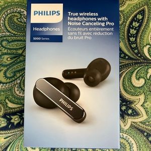 NIB. Philips T5506 ANC PRO True Wireless Earbuds.